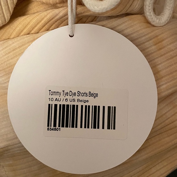 NWT Princess Polly - Size: 6 Tommy Tye Dye Drawstring Elastic Waistband Shorts - Picture 7 of 10